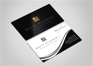 Business Card Design by INDIAN_Ashok for Brett Hickman Photographers | Design: #5747558