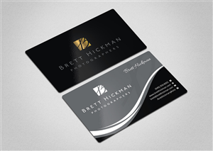 Business Card Design by INDIAN_Ashok for Brett Hickman Photographers | Design: #5747566