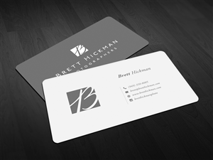 Visitenkarten-Design von FLEXIN für Brett Hickman Photographers | Design #5731476