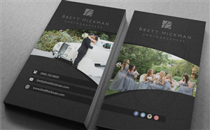 Visitenkarten-Design von Selda für Brett Hickman Photographers | Design #5734518