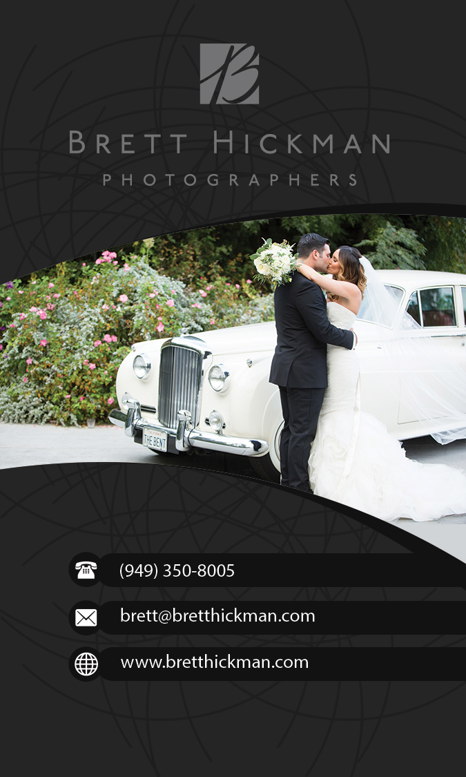 Business Card Design by Selda for Brett Hickman Photographers | Design #5734527