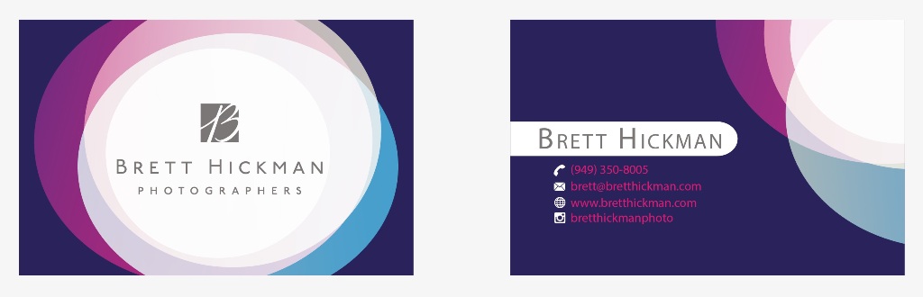 Business Card Design by TAMZ for Brett Hickman Photographers | Design #5748764