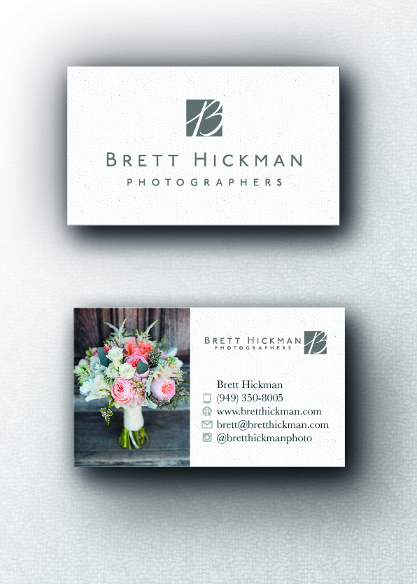 Business Card Design by jeongmoguri for Brett Hickman Photographers | Design #5747797