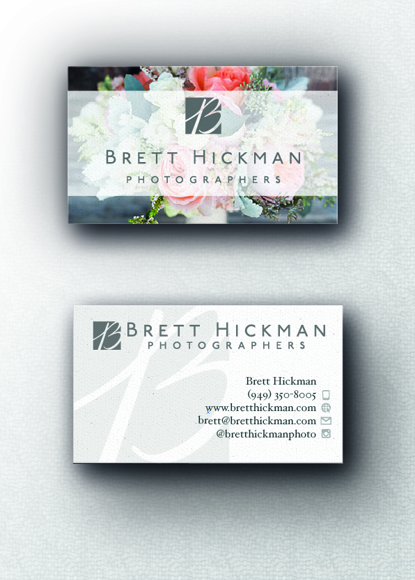 Business Card Design by jeongmoguri for Brett Hickman Photographers | Design #5747805