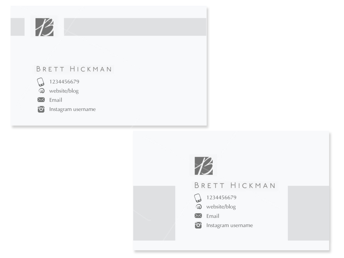 Business Card Design by Vicez for Brett Hickman Photographers | Design #5748061
