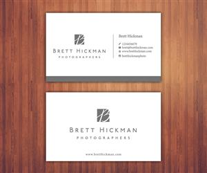 Business Card Design by Stylez Designz for Brett Hickman Photographers | Design: #5760027