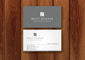 Business Card Design by Concept Factory for Brett Hickman Photographers | Design: #5739851