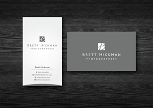 Business Card Design by Concept Factory for Brett Hickman Photographers | Design: #5771304
