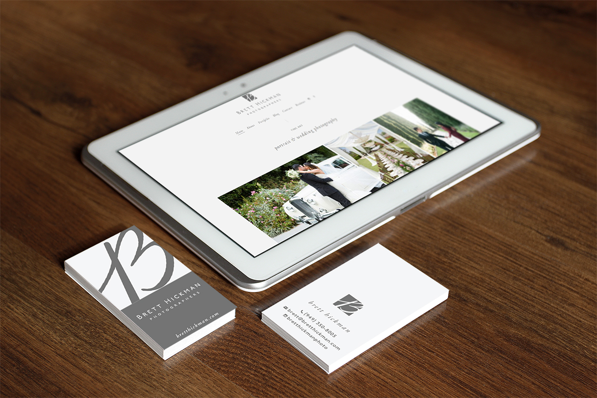 Business Card Design by sau_11 for Brett Hickman Photographers | Design #5734077