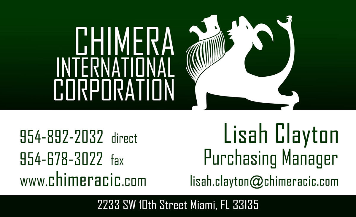 Business Card Design by Karadjordje for this project | Design #1564778