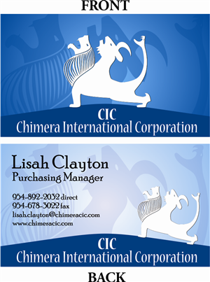 Business Card Design by MOM for this project | Design: #1564877