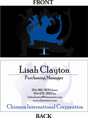 Business Card Design by MOM for this project | Design: #1565089