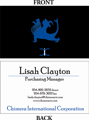 Business Card Design by MOM for this project | Design: #1569080