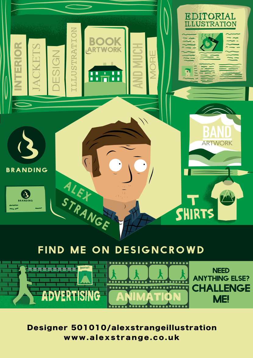 Graphic Design by AlexStrangeIllustration for DesignCrowd LLC | Design: #5798449