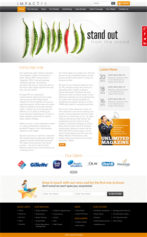 Wordpress Design by Mayank Patel