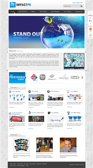 Wordpress Design by webxvision
