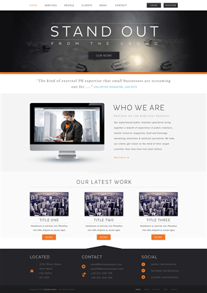 Wordpress Design by tinthumb