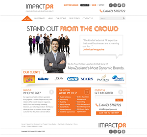High Profile Wordpress Design for Marketing Agency | Design Wordpress par TechWise