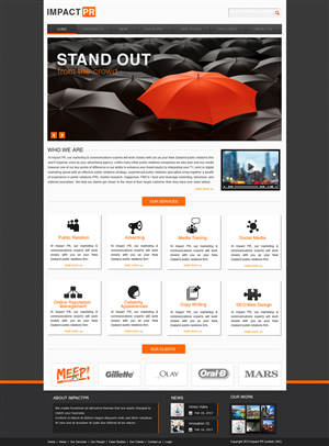 High Profile Wordpress Design for Marketing Agency | Design Wordpress par Creative X Designs