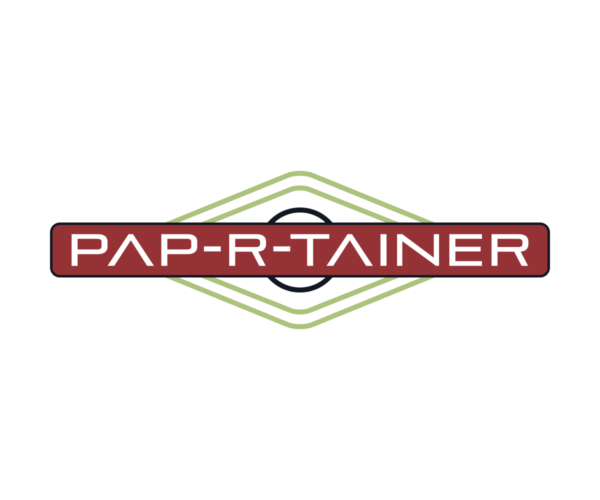 Diseño de Logo por nreimer para PAP-R-TAINER | Diseño #5734300
