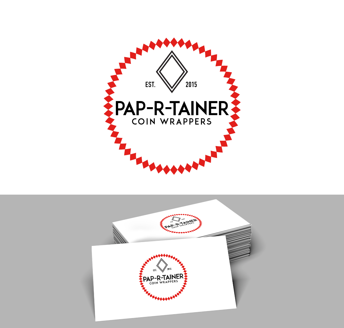 Diseño de Logo por trufya para PAP-R-TAINER | Diseño #5772374