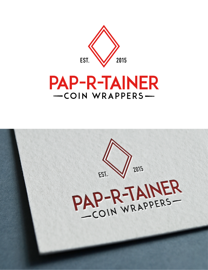 Logo Design by trufya for PAP-R-TAINER | Design #5774343