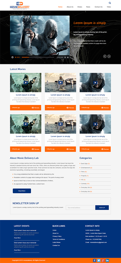 Web Design by TheCodeWire for this project | Design #5759493