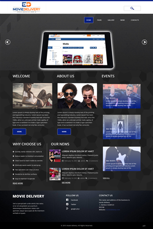 Web Design by pb for this project | Design: #5747098