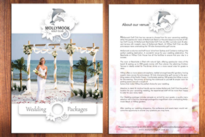 Brochure Design by Sbss for Mollymook Golf Club | Design: #1574469