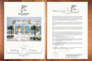 Brochure Design by Sbss for Mollymook Golf Club | Design: #1574476