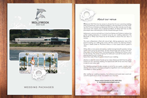 Brochure Design by Sbss for Mollymook Golf Club | Design: #1574479