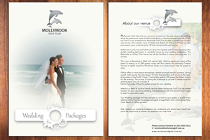 wedding package brochure  | Broschüren-Design von Sbss