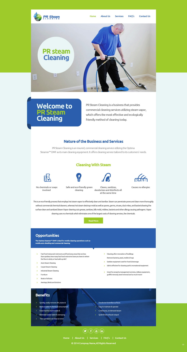 Web Design by pb for this project | Design #5747172