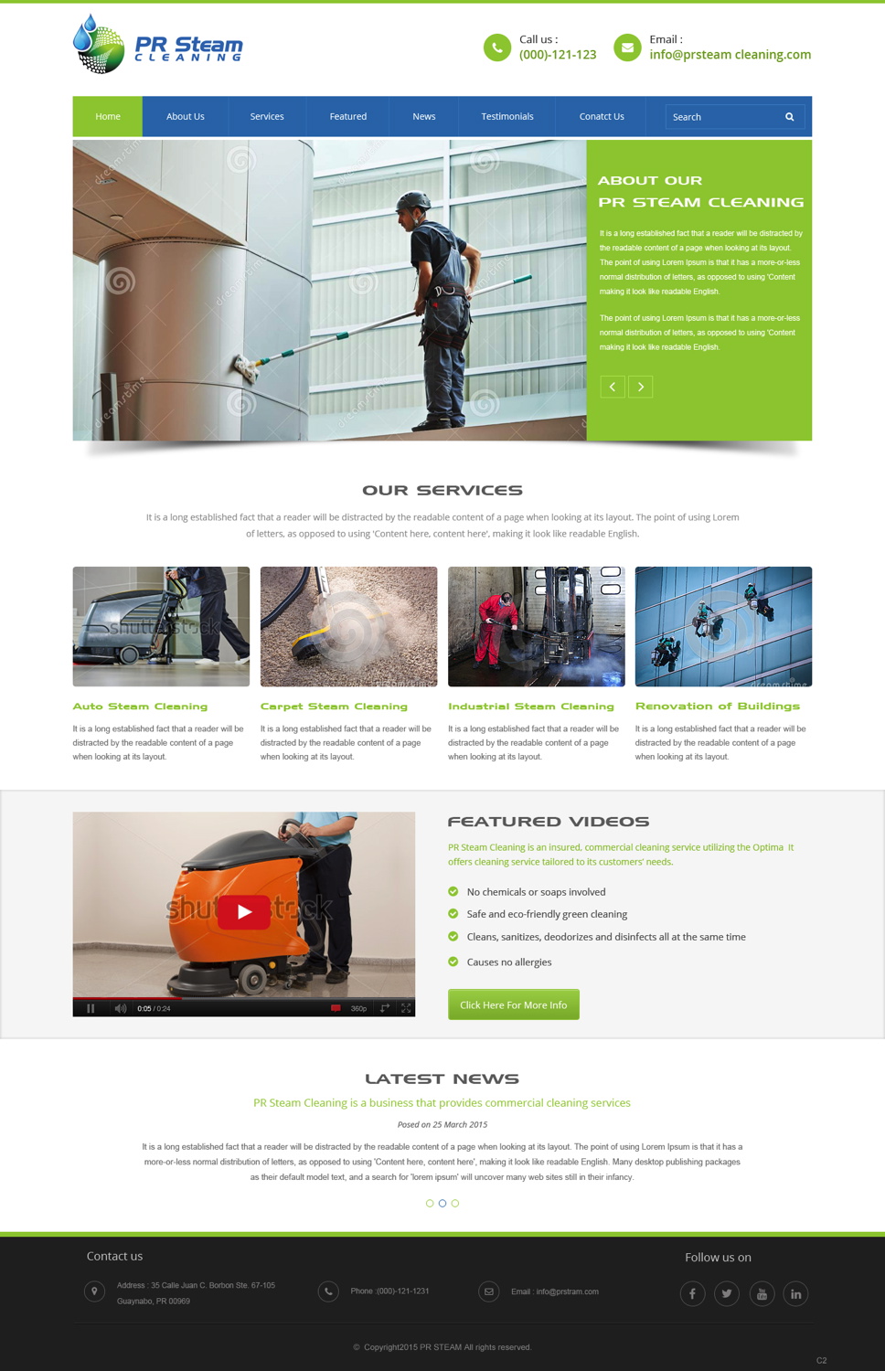 Web Design by pb for this project | Design #5747180