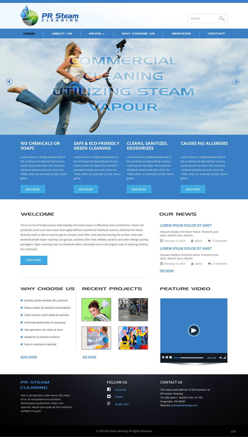 Web Design by pb for this project | Design #5747182