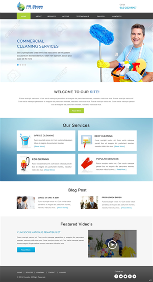 Web Design by pb for this project | Design: #5747186