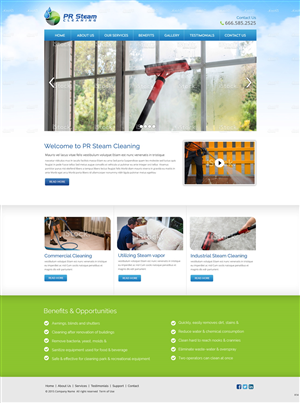 Web Design by pb for this project | Design: #5747190