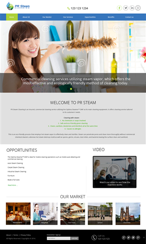 Web Design by pb for this project | Design: #5754980
