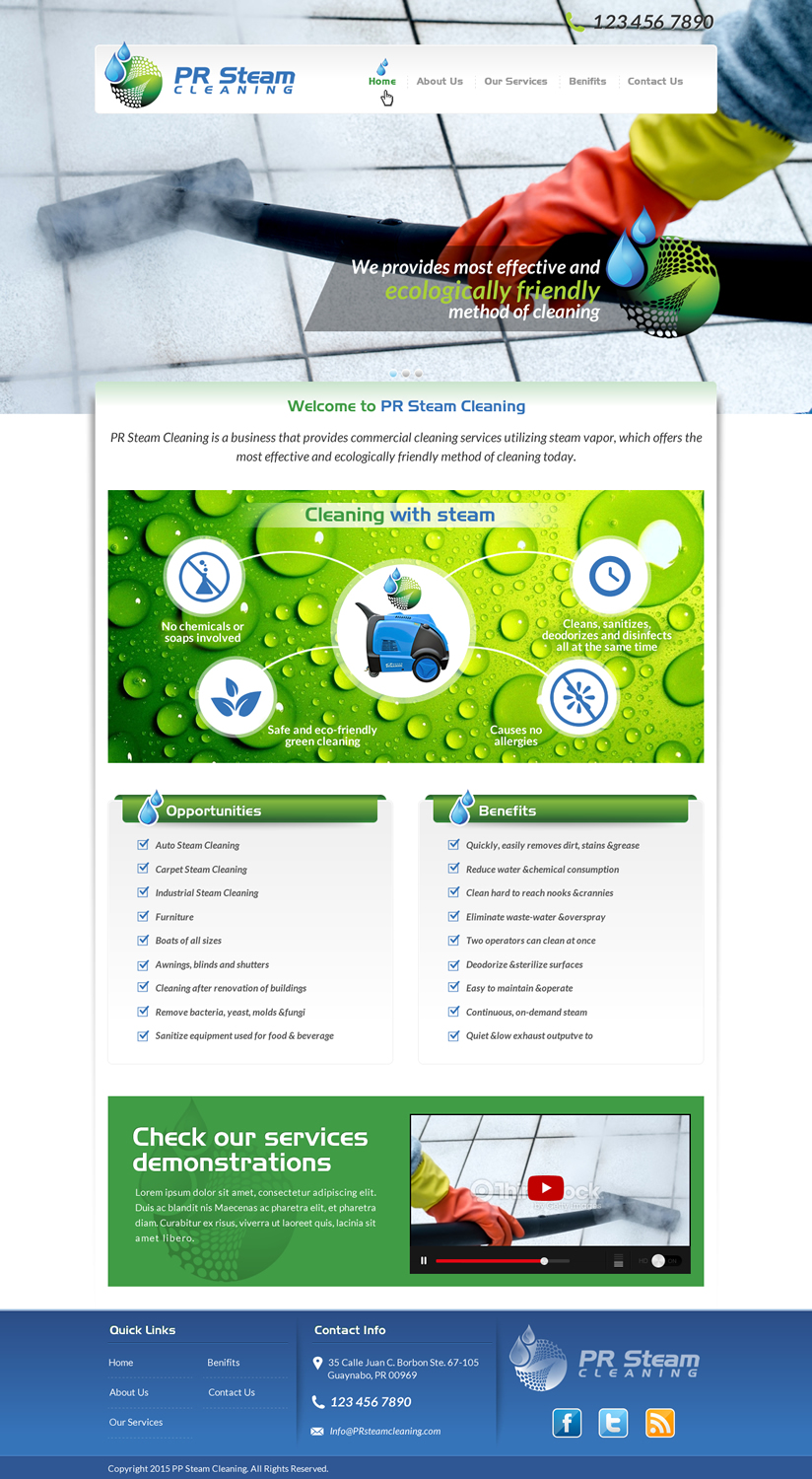 Web Design by Sbss for this project | Design #15062578
