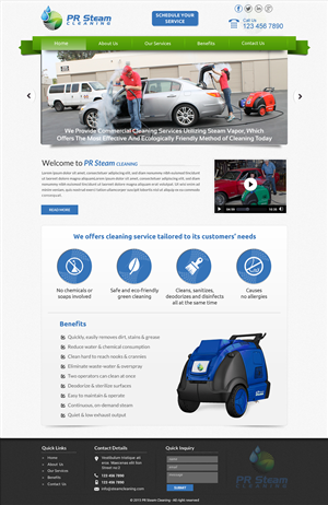 Web Design by Sbss for this project | Design: #5752106