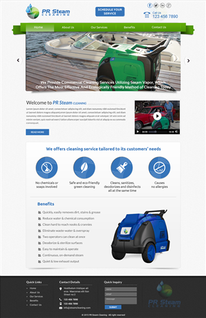 Web Design by Sbss for this project | Design: #5752108