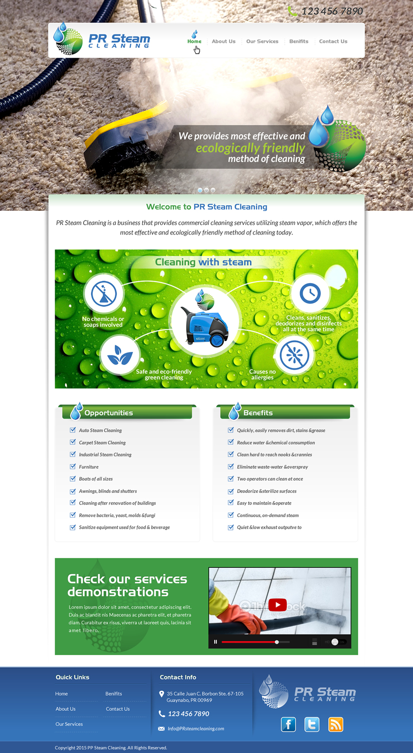 Web Design by Sbss for this project | Design #5760202