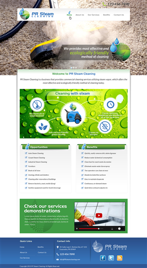 Web Design by Sbss for this project | Design: #5760202
