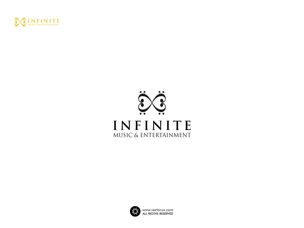 Logo Design by Vectorux for Infinite Muisc & Entertainment  | Design #5844454