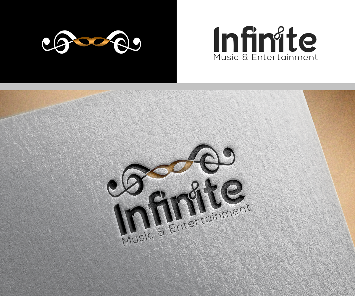 Logo Design by Renen for Infinite Muisc & Entertainment  | Design #5739149