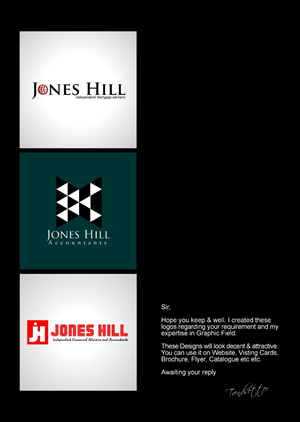 Logo Design by trendsetter for Jones Hill Limited | Design #299878