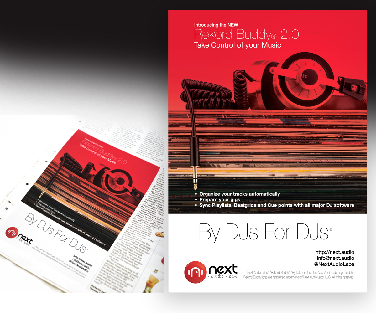 Newspaper Ad Design by see why for Next Audio Labs | Design #5799003