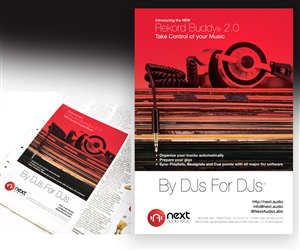 Zeitungsanzeige-Design von see why für Next Audio Labs | Design #5799003
