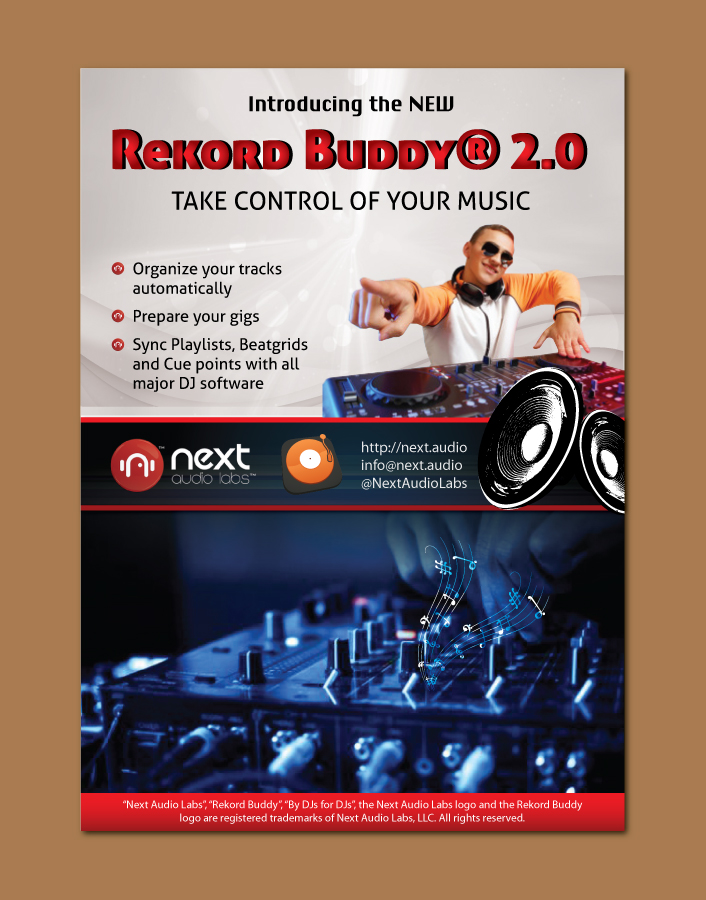 Newspaper Ad Design by meet007 for Next Audio Labs | Design #5739810