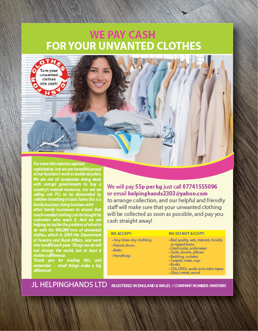 Flyer Design by alex989 for this project | Design #5744182